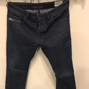 Dark blue Denim Jeans. Diesel Safado